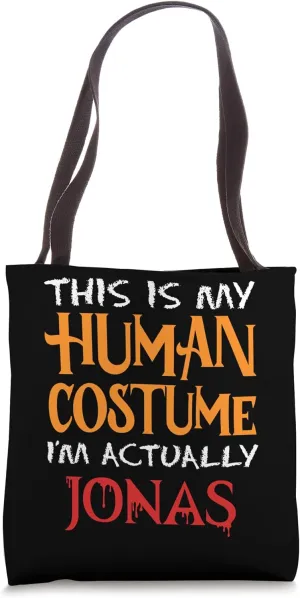 This Is My Human Costume I'm Actually Jonas Spooky Halloween Tote Bag