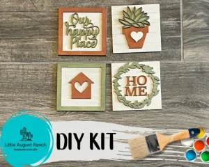 Tiered Tray Home DIY - Leaning Ladder Insert Kit