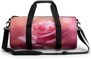 Travel Duffel Bag for Men And Women,Beautiful Flower Images Waterproof Sports Fitness Bag Portable Travel Duffel Bag