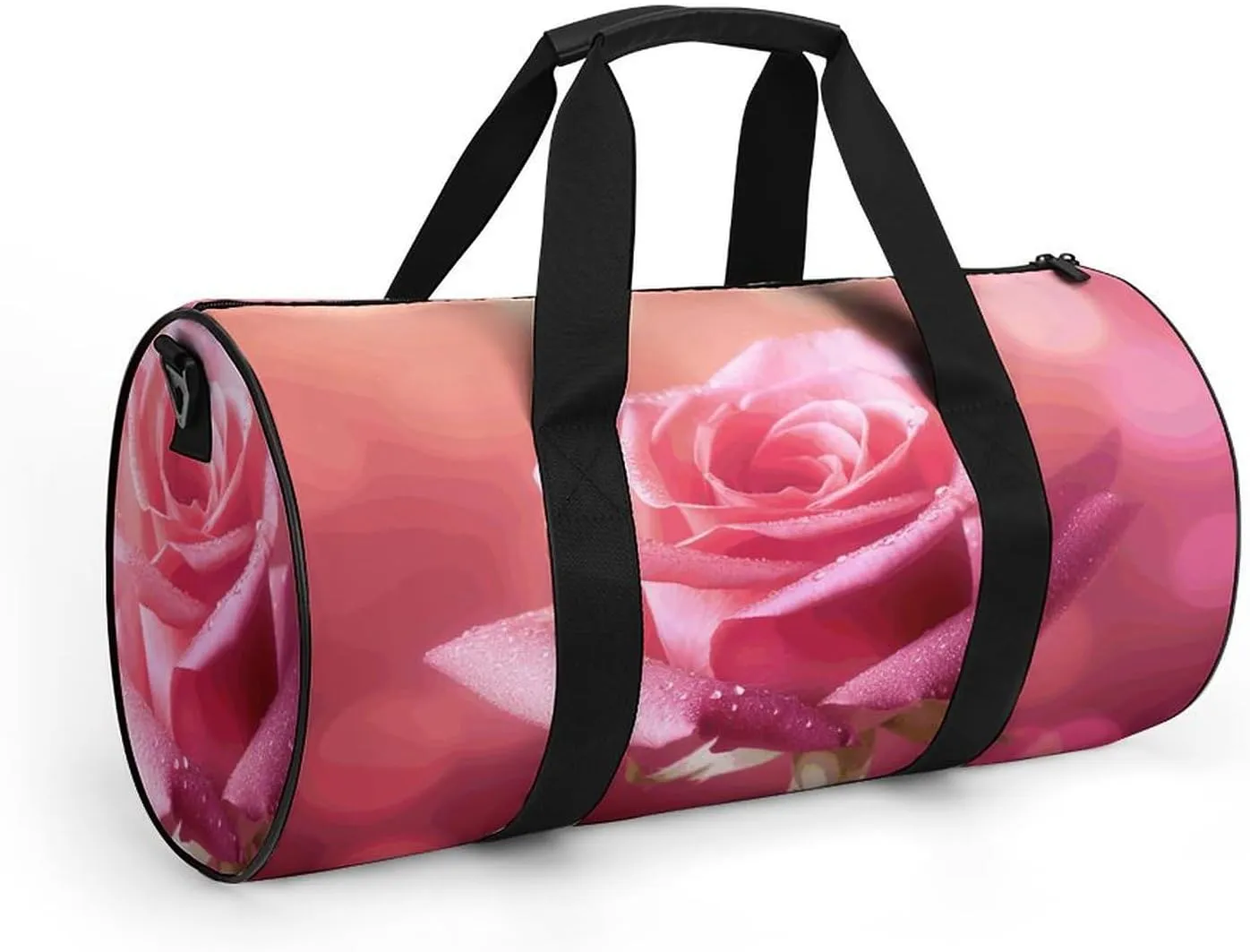 Travel Duffel Bag for Men And Women,Beautiful Flower Images Waterproof Sports Fitness Bag Portable Travel Duffel Bag