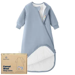 Unisex Sleeping Bag for Toddlers 3.5 Tog Sleep Sack 18-36Months, Long Sleeve Sleep Sack, Wearable Blanket, One Piece with Sleeves, Gifts