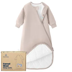 Unisex Sleeping Bag for Toddlers 3.5 Tog Sleep Sack 6-18Months, Wearable Blanket with Sleeves