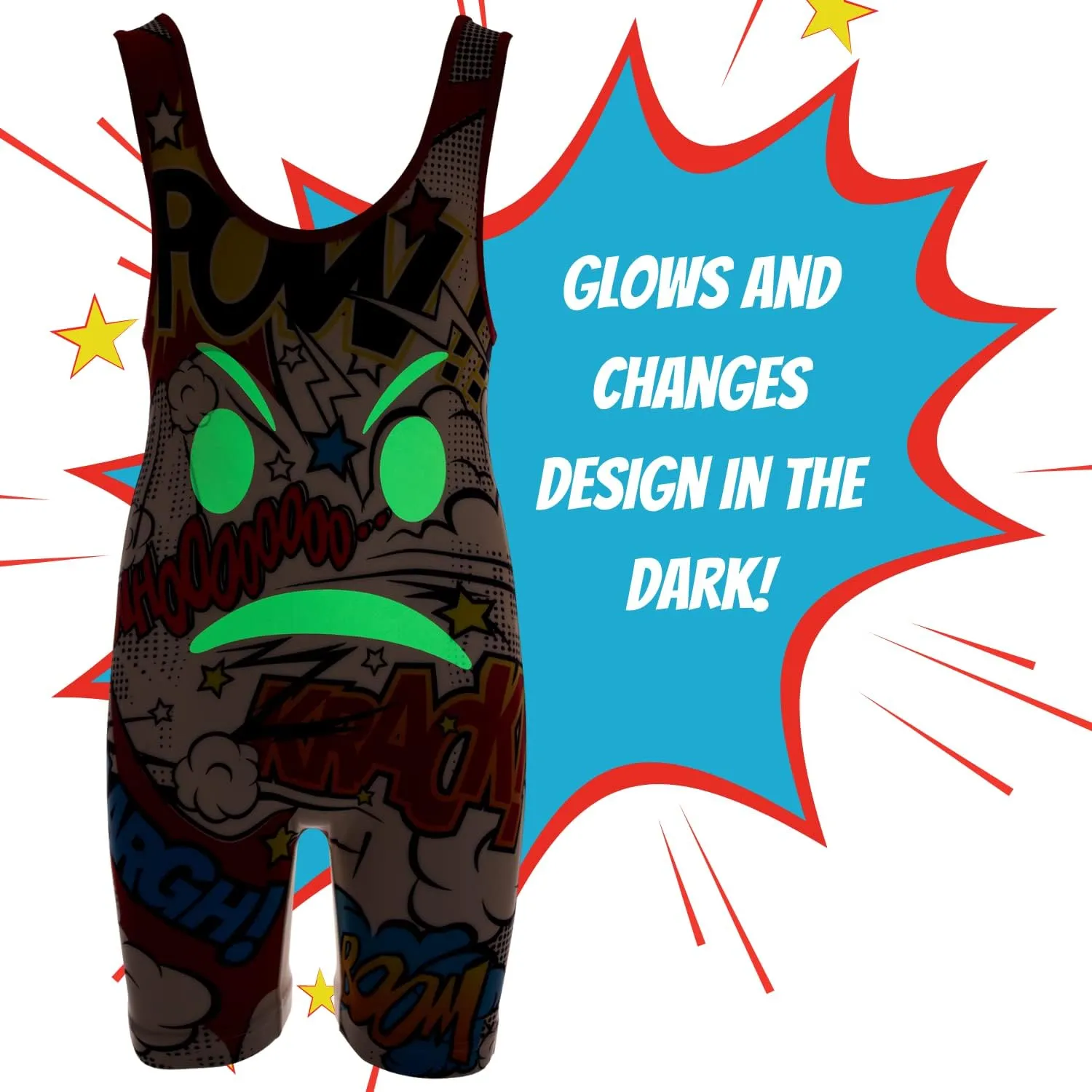Unisex Wrestling Singlet, Comfortable & Breathable, 4 Way Stretch, Full Range of Youth and Adult Sizes