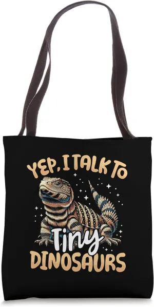 Uromastyx Lover Substrate Lizard Keeper Agame Desert Reptile Tote Bag