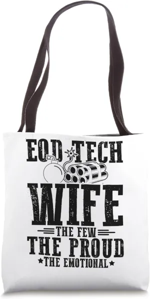 US EOD Technician Bomb Explosive Ordnance Disposal Corps Tote Bag