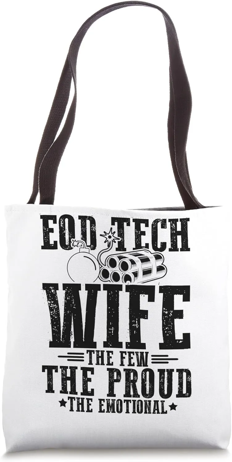 US EOD Technician Bomb Explosive Ordnance Disposal Corps Tote Bag