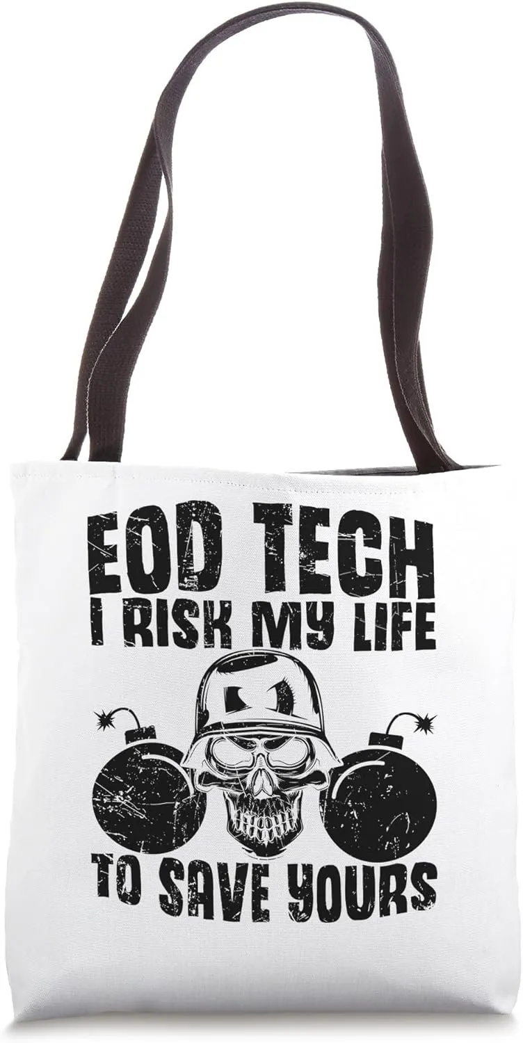 US EOD Technician Explosive Ordnance Disposal Specialist Tote Bag