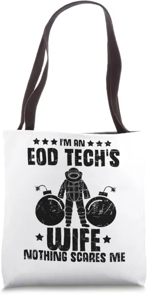 US EOD Technician Ordnance Corps Explosive Disposal Tech Tote Bag
