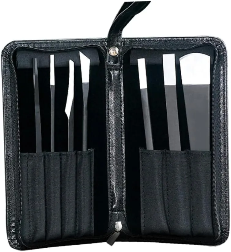 Vaguelly Nail Remover Set 7 Piece Professional Manicure Tools Foot Care Kit Nail Knife Set Cuticle Remover