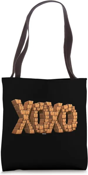 Valentines Day Work Swagazon Associate XOXO Cardboard Boxes Tote Bag