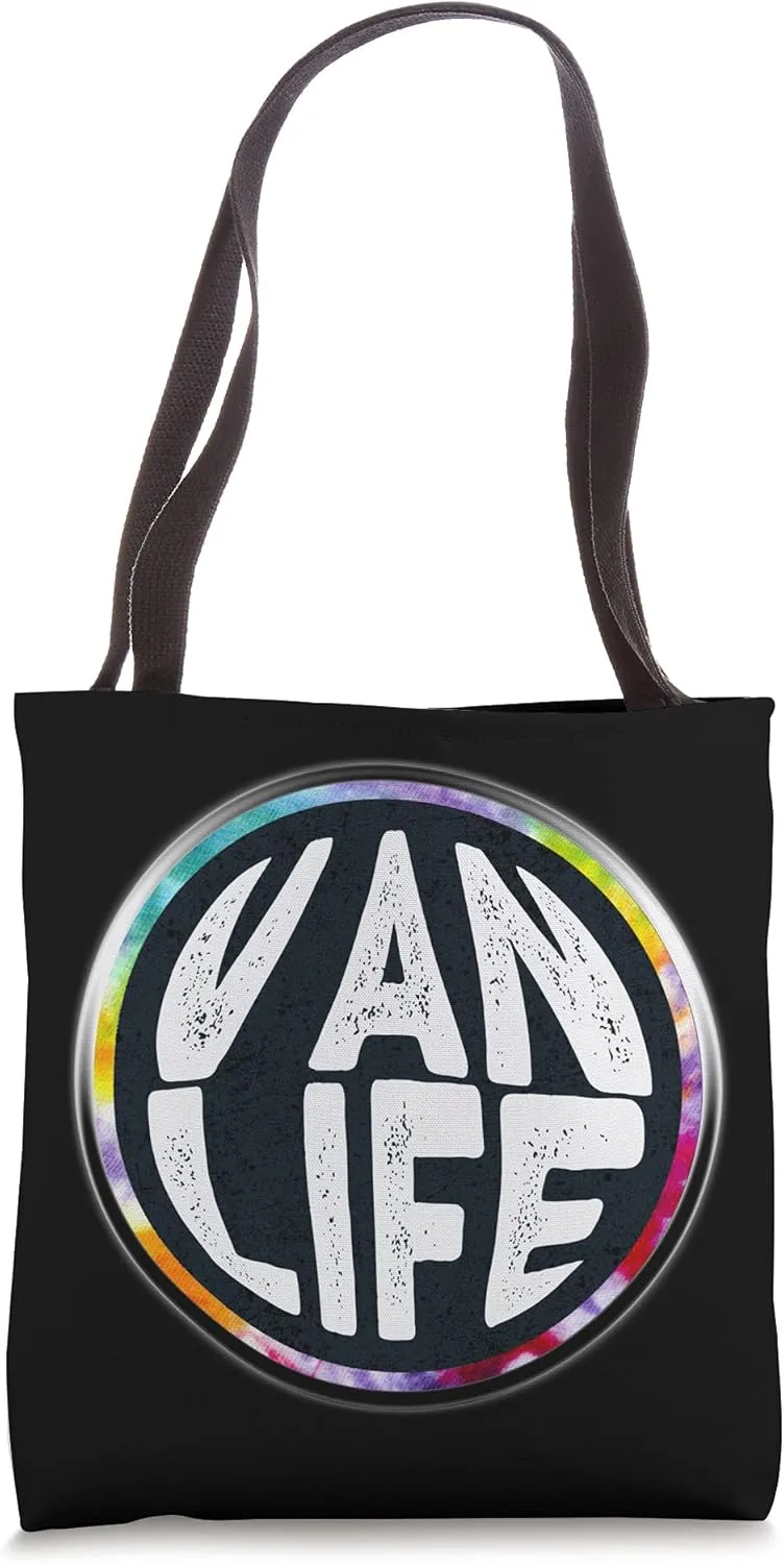 Van Life Gear Distressed - Van Dweller Lifestyle Nation Tote Bag