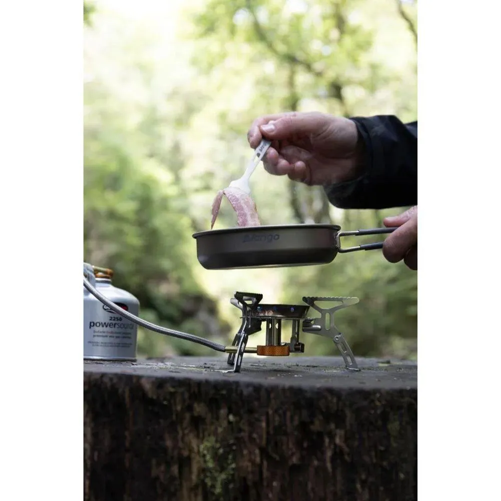 Vango Folding Gas Stove With Windshield &amp; Piezo Ignition