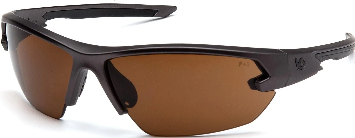 Venture Gear VGST1422T Semtex 2.0 Glasses, Forest Gray Lens, Forest Gray Anti-Fog Lens