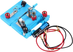 VICASKY 3pcs Series and Parallel Circuit Laboratory Equipment Set Basic Electric Circuit Learning Kit Physics Kit for Students Hands Experiments