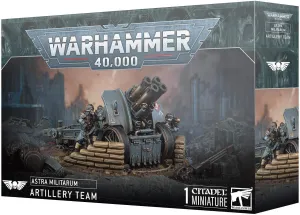 Warhammer 40k - Astra Militarum Artillery Team