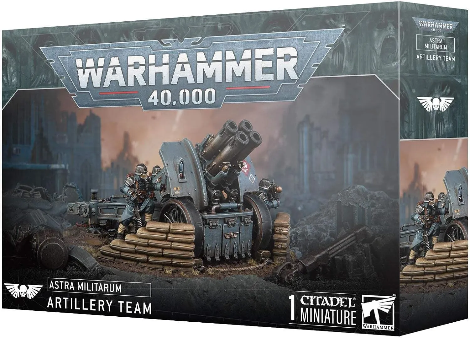 Warhammer 40k - Astra Militarum Artillery Team