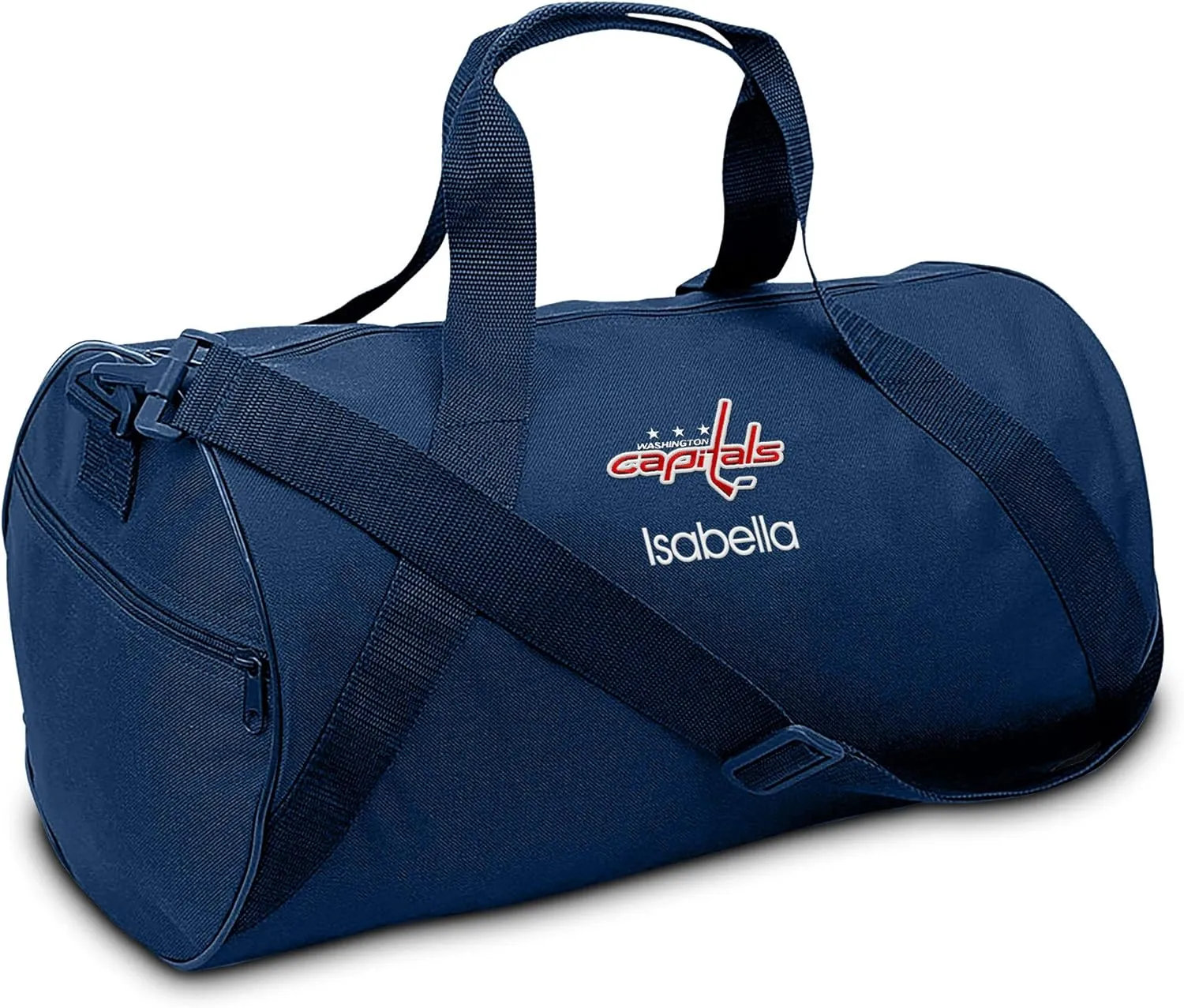 Washington Capitals Personalized Youth Duffel Bag (Navy)