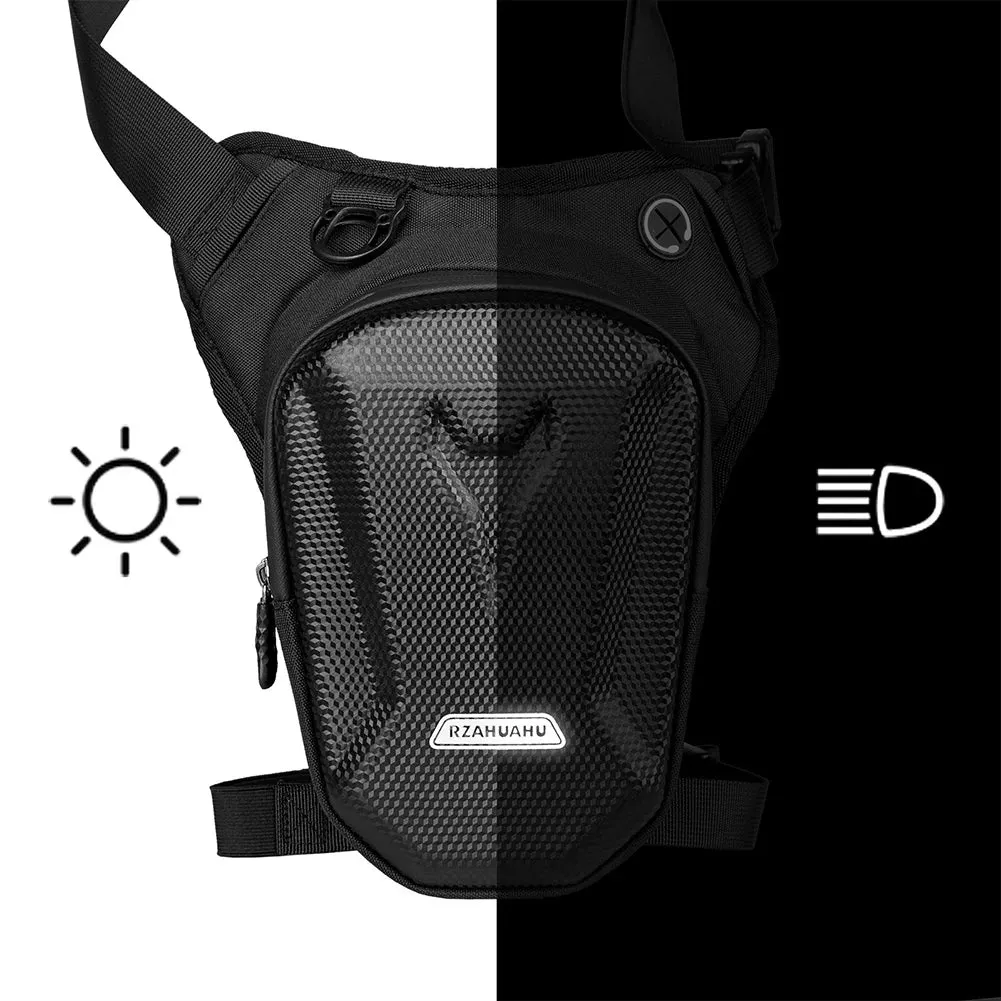 Waterproof Motorcycle Waist Bag with Hard Shell
