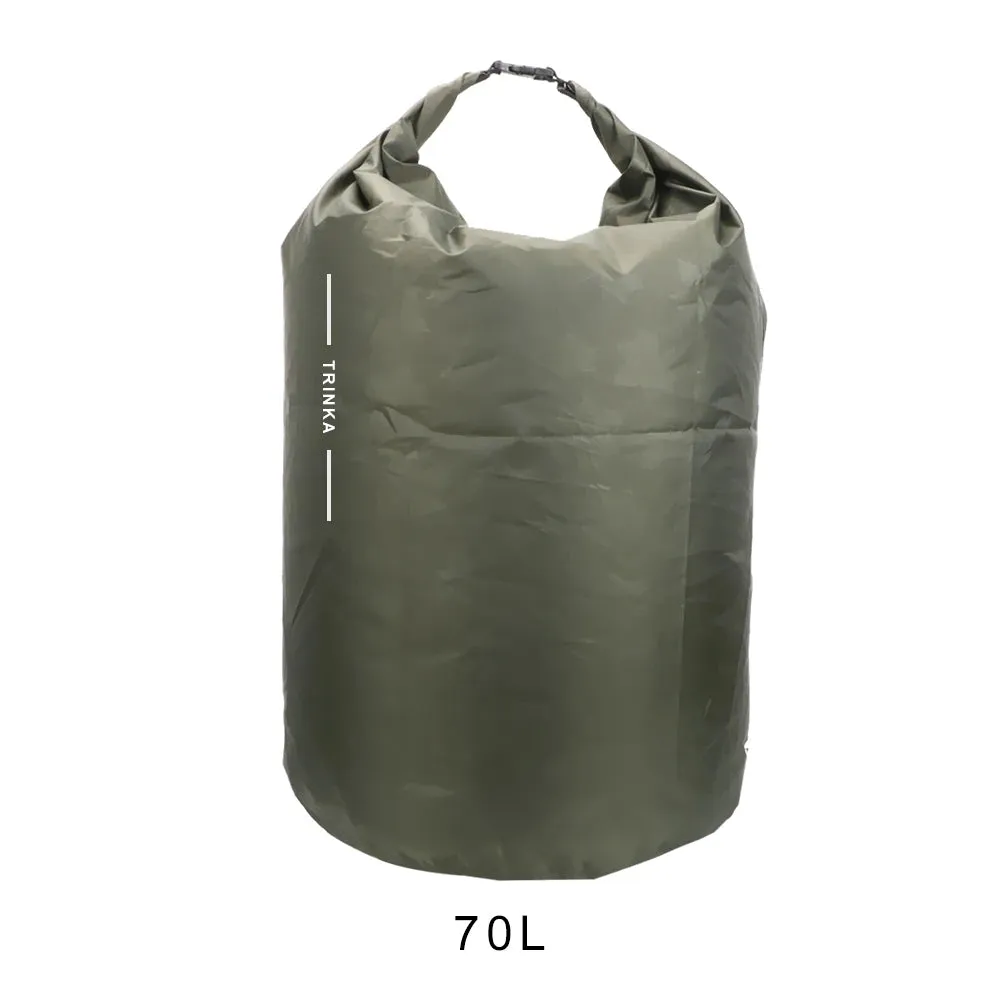 Waterproof Storage Bags for Outdoor Adventures – 8L, 40L, 70L Dry Sack Pouches for Boating, Kayaking, Canoeing, and Travel