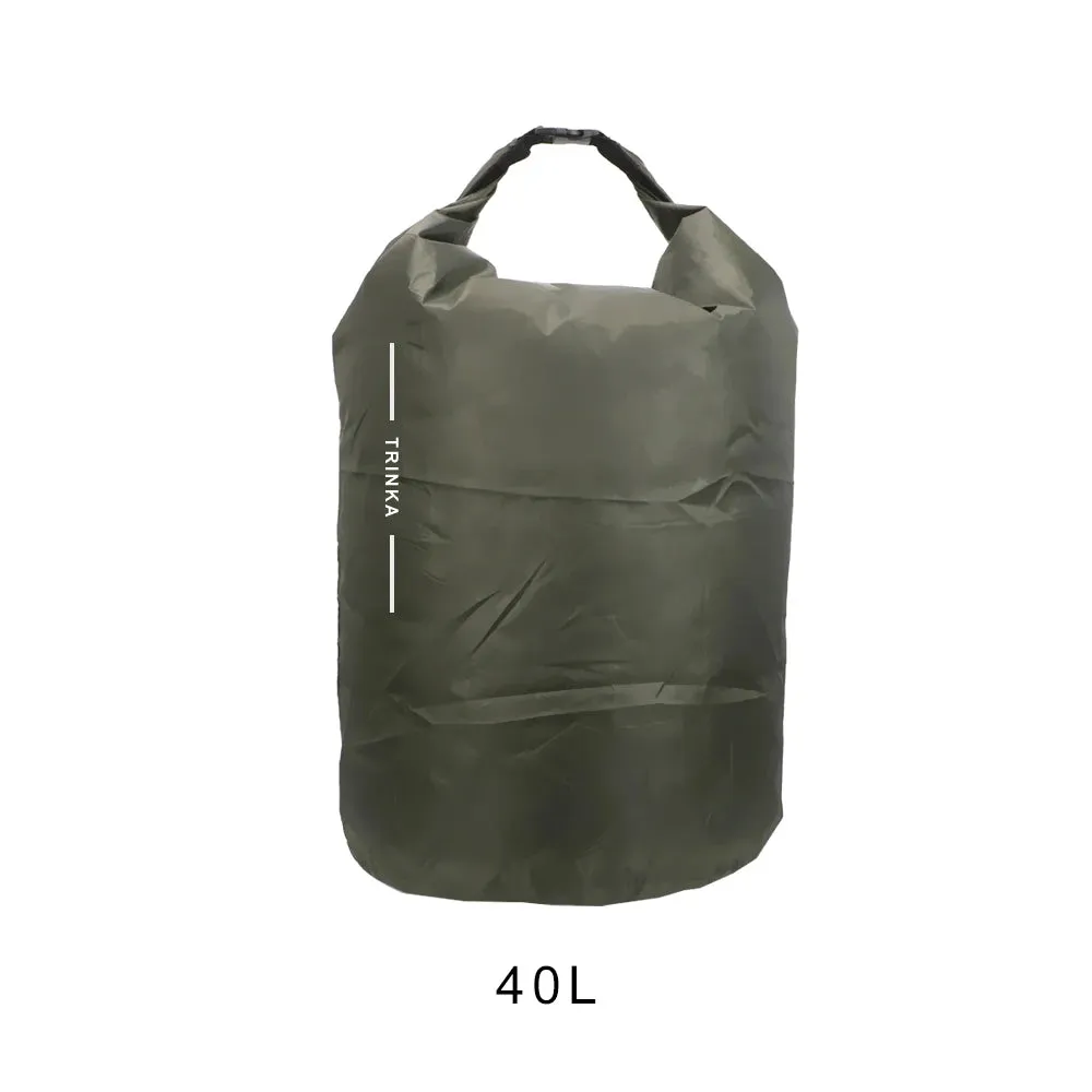 Waterproof Storage Bags for Outdoor Adventures – 8L, 40L, 70L Dry Sack Pouches for Boating, Kayaking, Canoeing, and Travel