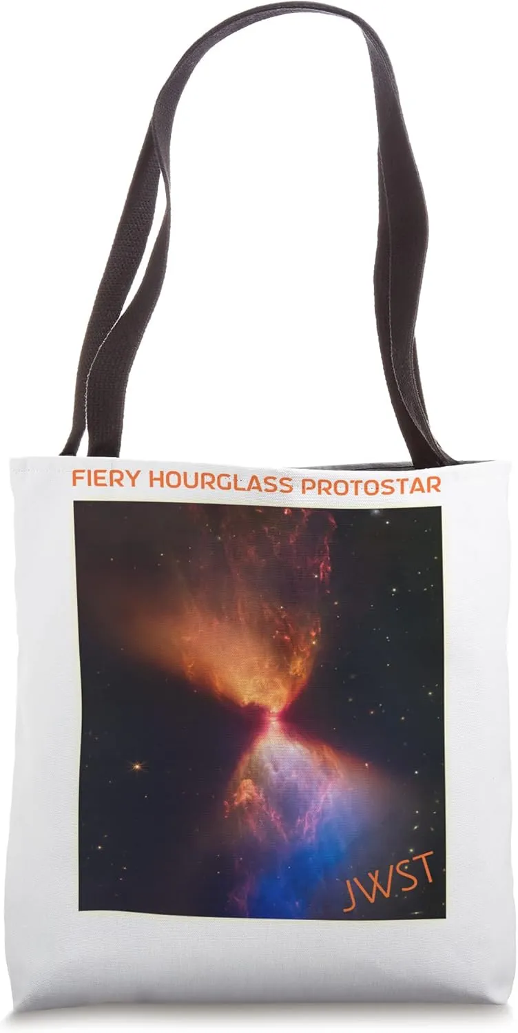 Webb Space Telescope Hourglass Protostar Nebula L1527 JWST Tote Bag