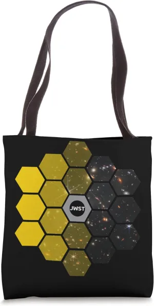 Webb Space Telescope Mirrors Webb's First Deep Field JWST Tote Bag