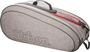 WILSON Team Tennis Racket Bag - Heather Green and Heather Grey