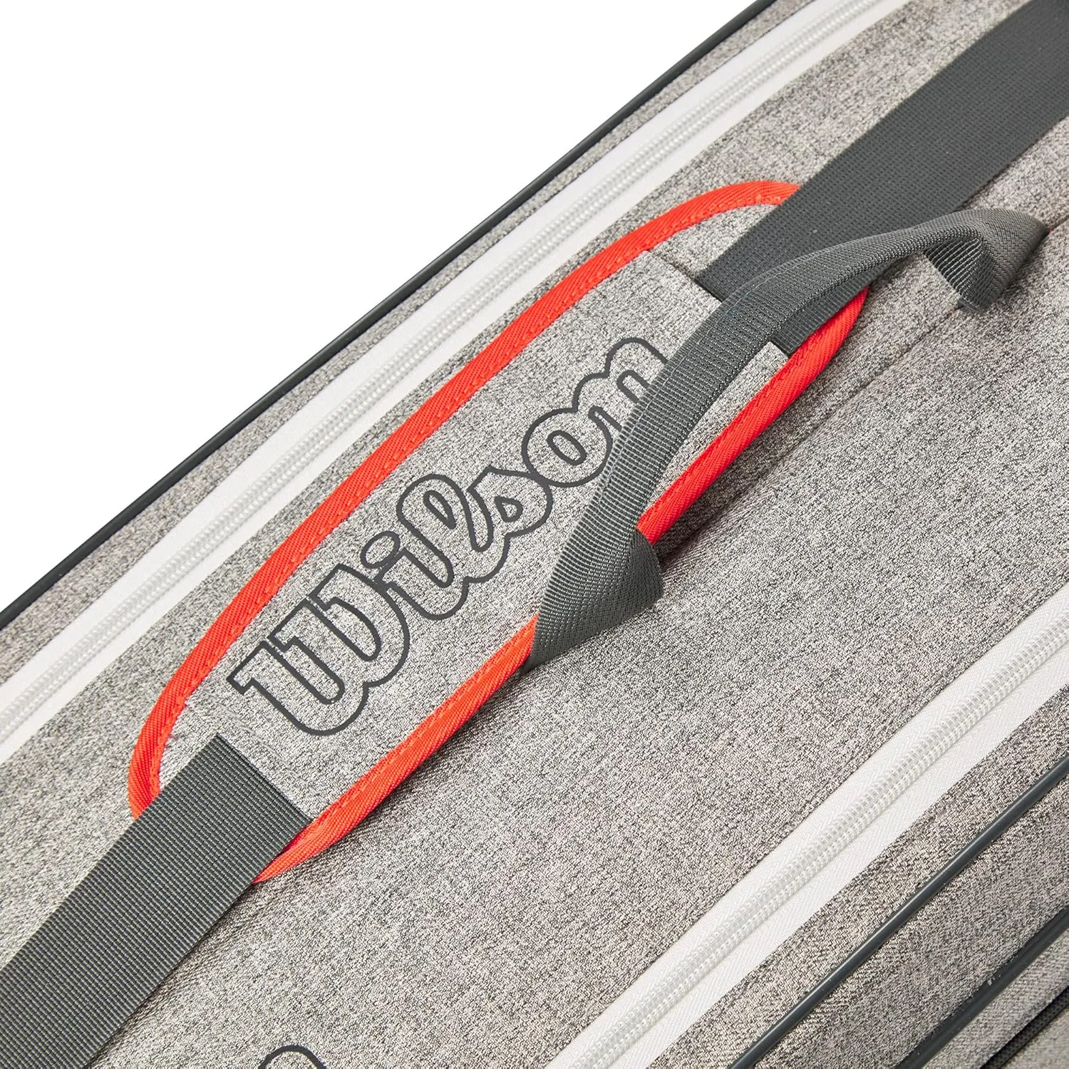 WILSON Team Tennis Racket Bag - Heather Green and Heather Grey