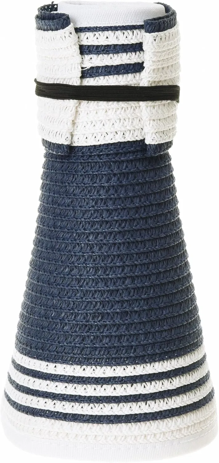 WITHMOONS Womens Summer Sun Visor Packable Roll-Up Beach Hat SLV1033