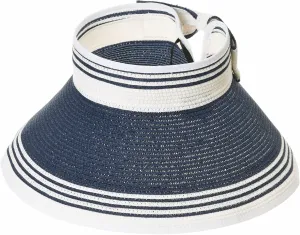 WITHMOONS Womens Summer Sun Visor Packable Roll-Up Beach Hat SLV1033