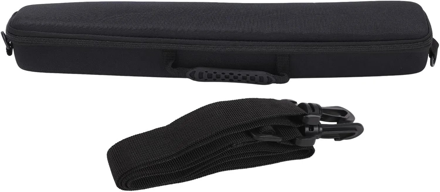 XPSSJMU Fishing Rod Case Portable Anti Shock Hard Shell Fishing Rod Holder Bag with Shoulder Strap