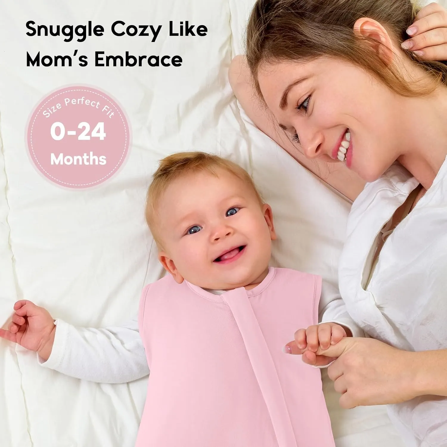 Yoofoss Baby Sleep Sack 18-24 Months Rayon Made from Bamboo TOG 1.0 Baby Wearable Blanket, Super Soft Infant Toddler Sleeping Sack 2-Way Zipper Sleep Sack